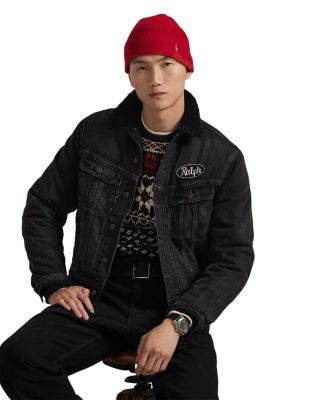 Relaxed Fleece Lined Trucker Jacket