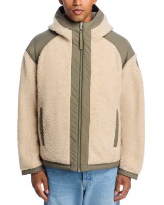 Alberni Reversible Fleece Bomber Jacket