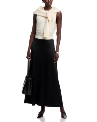 Brushed Crewneck Shell Top in Cashmere