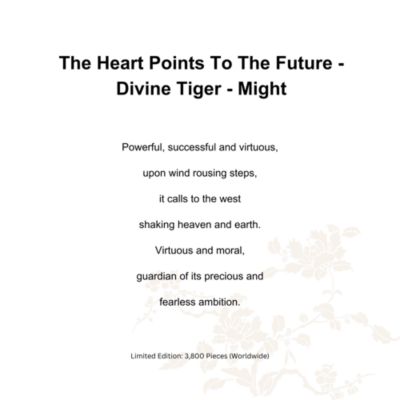 The Heart Points To The Future Crystal Sculptures, Set of 5