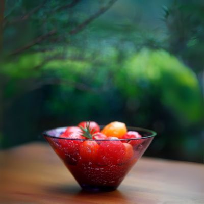 Lavender Dreams Crystal Bowls, Set of 2