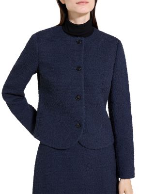 Clean Crewneck Jacket