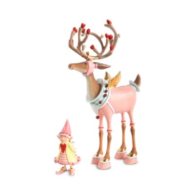 Patience Brewster Dash Away Cupid Reindeer Figure