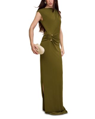 Izola Ruched Maxi Dress