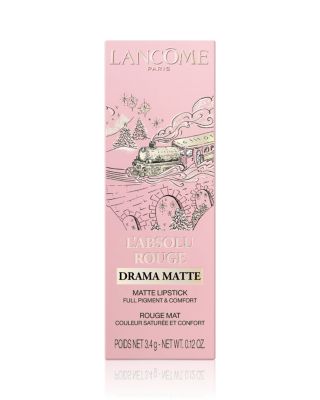 L'Absolu Rouge Drama Matte Limited Edition Holiday Lipstick - 296 Shimmery Red