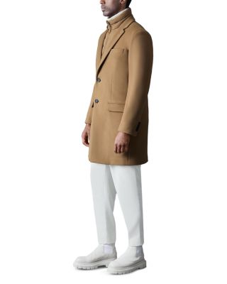 3-in-1 Wool Coat with Removable Down Liner