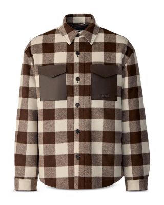 Ryker Wool Plaid Shirt Jacket