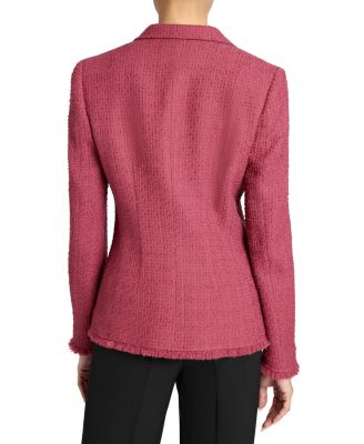 Alaia Double-Breasted Tweed Jacket