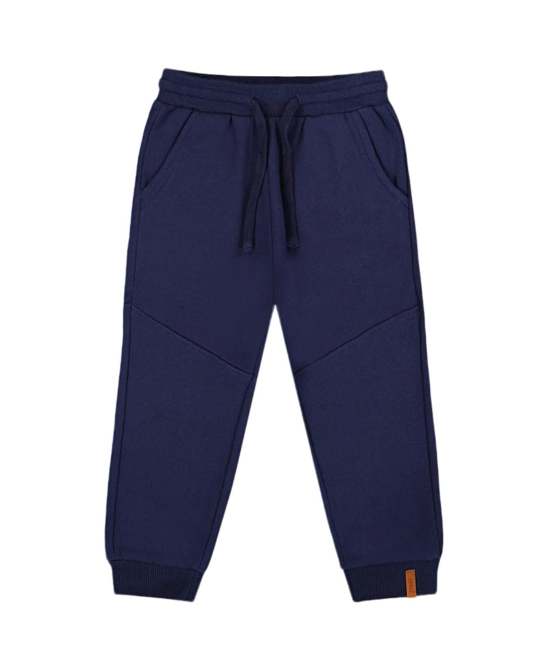 Deux Par Deux Fleece Sweatpants With Pockets In Blue