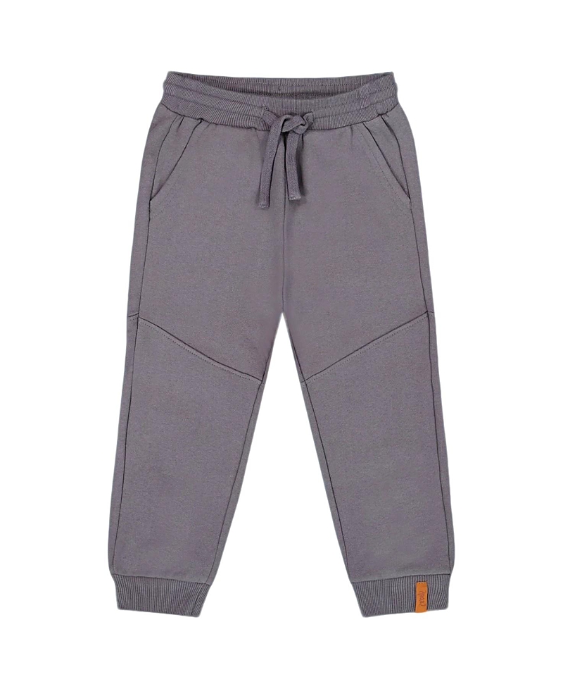 Deux Par Deux Fleece Sweatpants With Pockets In Gray