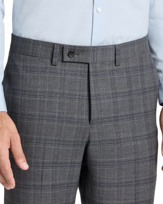 Wright Plaid Modern Fit Suit Pants