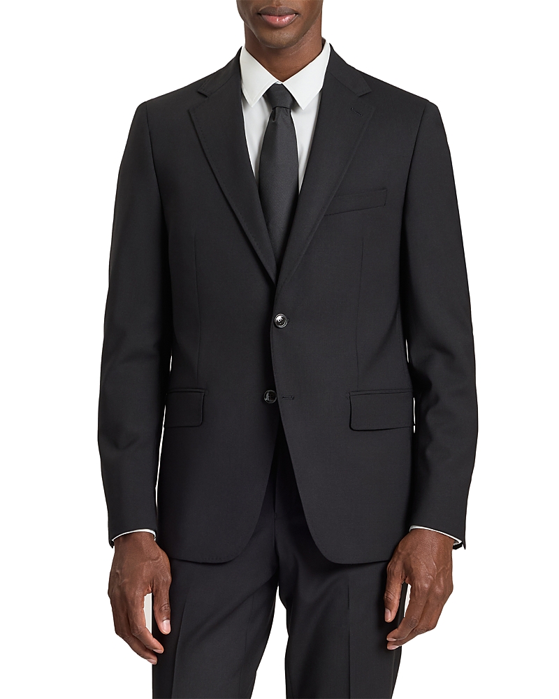 Ted Baker Wright Bengaline Modern Fit Suit Jacket In Black