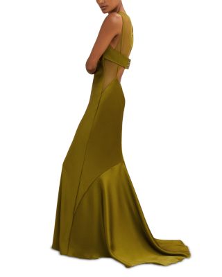 Opi Satin Maxi Dress