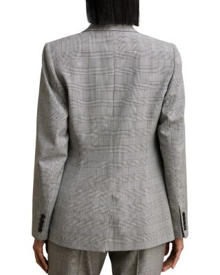 Petite Brooklyn Check Blazer