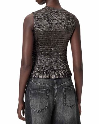 Ode Metallic Tank Top