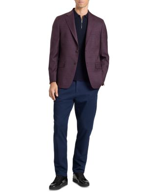 Winfred Plaid Modern Fit Suit Jacket