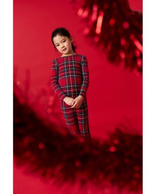 Unisex Tartan Plaid Classic Pajama Set - Baby