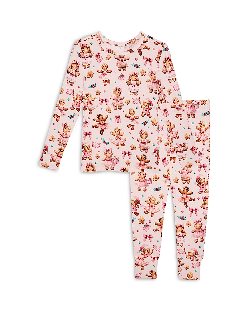 Posh Peanut Girls' Ginger Posh Classic Pajama Set - Little Kid In Pink