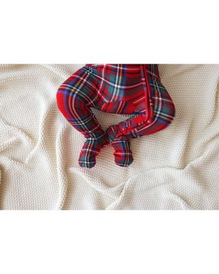 Unisex Tartan Plaid Zip Footie - Baby