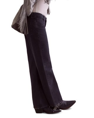 Tennessee Low Rise Boyfriend Jeans in Hideaway Black