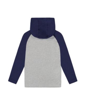 Boys' Organic Cotton Jersey Hooded Raglan Sleeve Sweatshirt - Little Kid, Big Kid