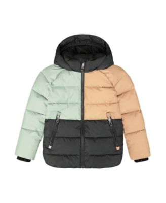 Boys' Colorblocked Puffy Winter Coat - Little Kid, Big Kid