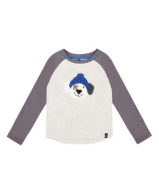 Boys' Raglan Sleeve Organic Cotton Jersey Tee - Little Kid, Big Kid