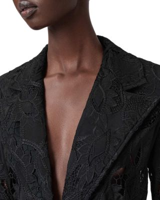 Charli Embroidered Lace Blazer