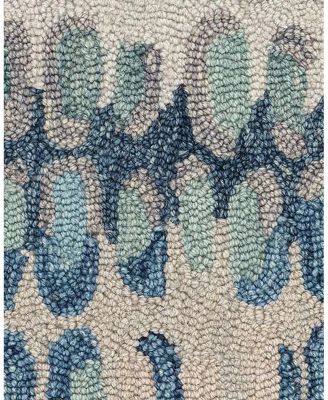 Dash  Albert by Annie Selke Paint Chip Wool DA1599 Area Rug, 8'0"x10'0"