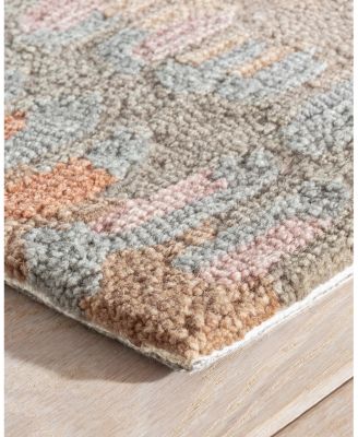 Dash  Albert by Annie Selke Paint Chip Wool DA1830 Area Rug, 6'0"x9'0"