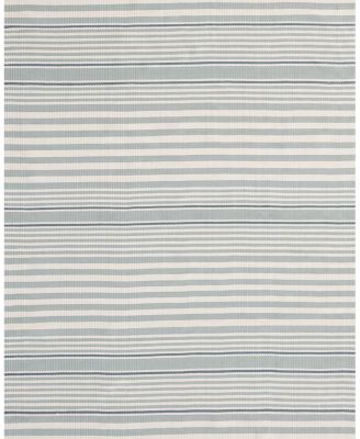 Dash  Albert by Annie Selke Rugby Stripe Indoor/Outdoor RDB177 Area Rug, 5'0"x8'0"