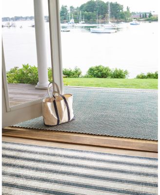 Dash  Albert by Annie Selke Two-Tone Rope Indoor/Outdoor RDB221 Runner, 2'6"x18'0"
