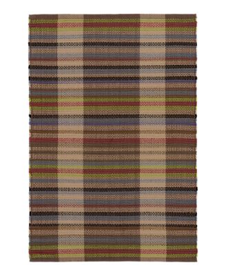 Dash  Albert by Annie Selke Swedish Rag Indoor/Outdoor RDB223 Area Rug, 8'0"x10'0"