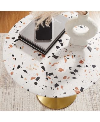 Lippa Round Terrazzo Side Table
