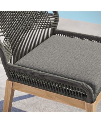 Wellspring Outdoor Patio Teak Wood Dining Chair