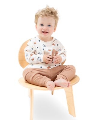 Boys' Footballs & Stars 2 Piece Waffle Knit Drop Sleeve Pocket Tee & Joggers Set - Baby, Little Kid