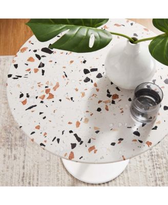 Lippa Round Terrazzo Side Table