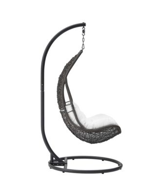 Abate Wicker Rattan Outdoor Patio Swing Chair