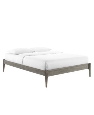 June Wood Platform Bed Frame