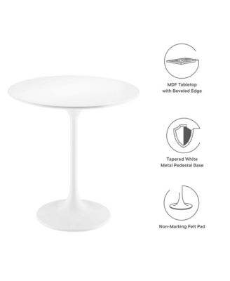 Lippa Round Wood Side Table