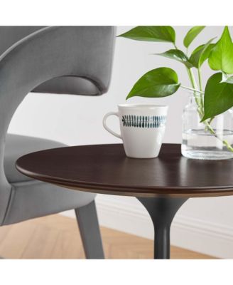 Lippa Round Wood Side Table