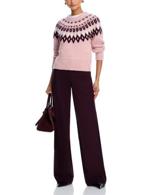 Anne Fair Isle Crewneck Sweater
