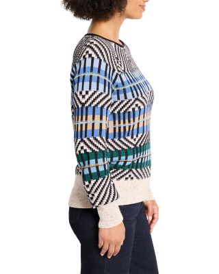 Graphic Stripe Sweater