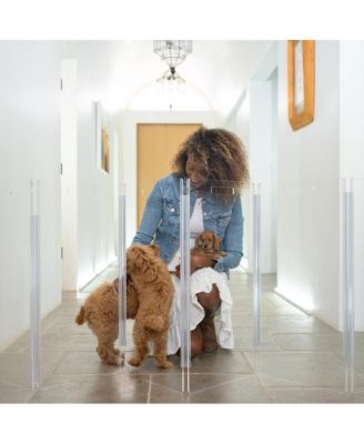 Tall Zig Zag 6 Panel Pet Gate