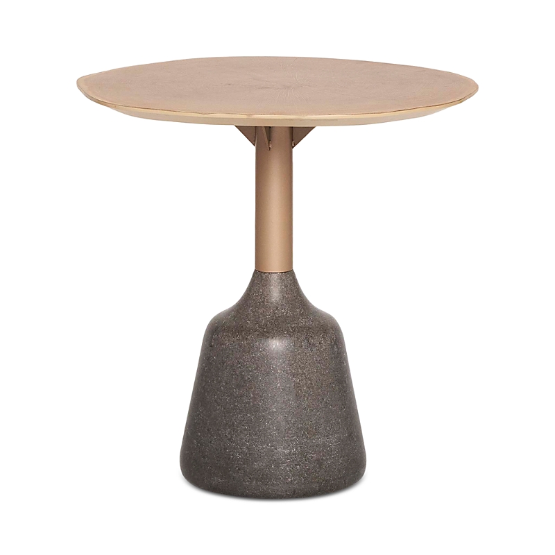 Interlude Home Sacha Small Bunching Cocktail Table In Gray