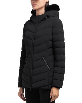 Roselawn Shearling Trim Down Jacket