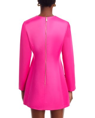 Aliza Long Sleeve Petal Mini Dress