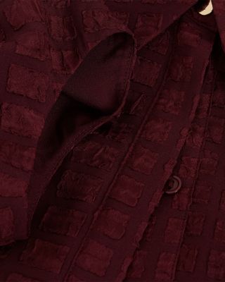 Yasmine Textured Midi Dress