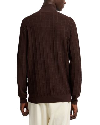 Knit Quarter Zip Sweater