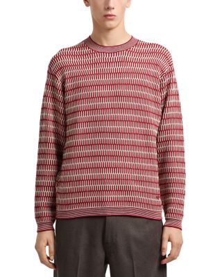 Jacquard Virgin Wool Sweater